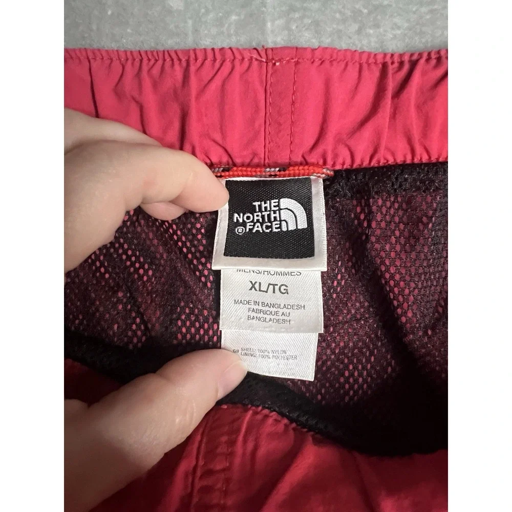 The North Face Mens Shorts XL Pink Swim Trunks Board Shorts Mesh Lined Beach